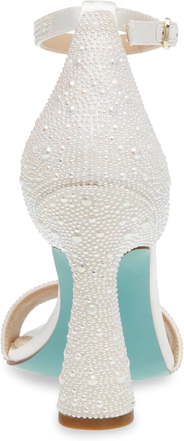Betsey Johnson Women's Dani Heeled Sandal