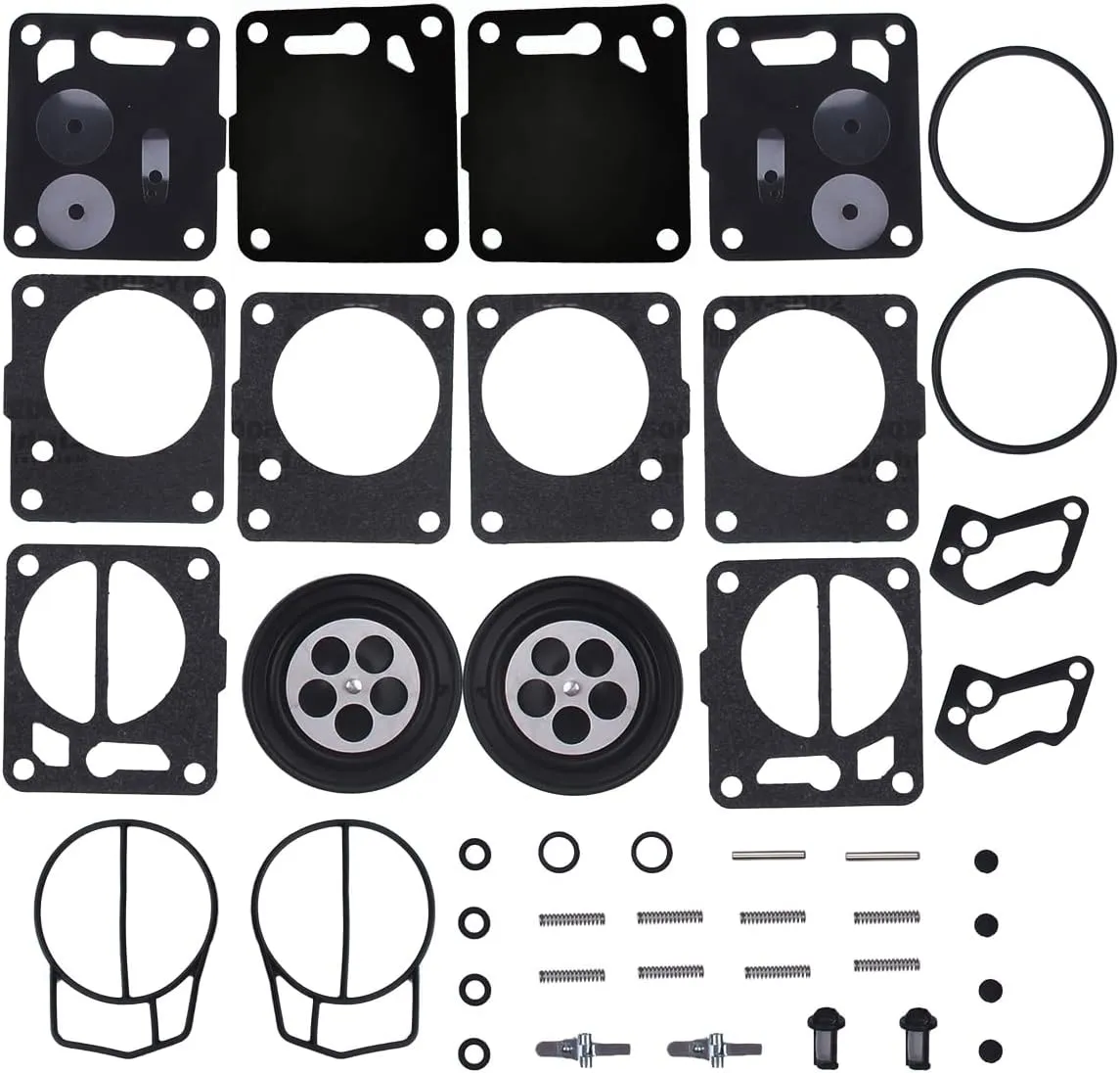 BH-Motor New 2 sets Twin Carburetor Carb Repair Rebuild Kits for Mikuni SeaDoo 50 717 720 787 800 SP GS GTX HX XP SPX GTS