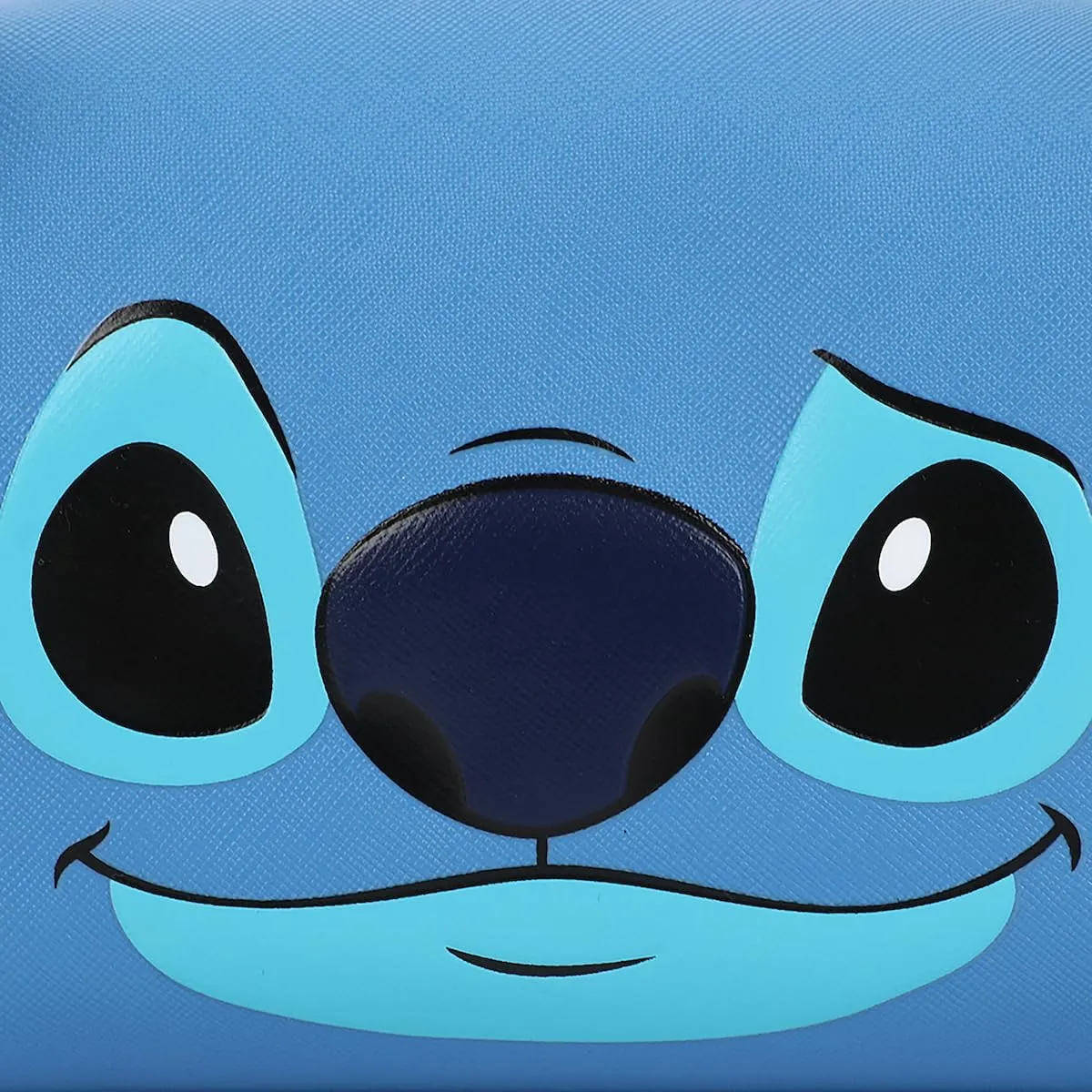 Bioworld Lilo & Stitch Stitch Face Cosmetic Bag With 3D Ears