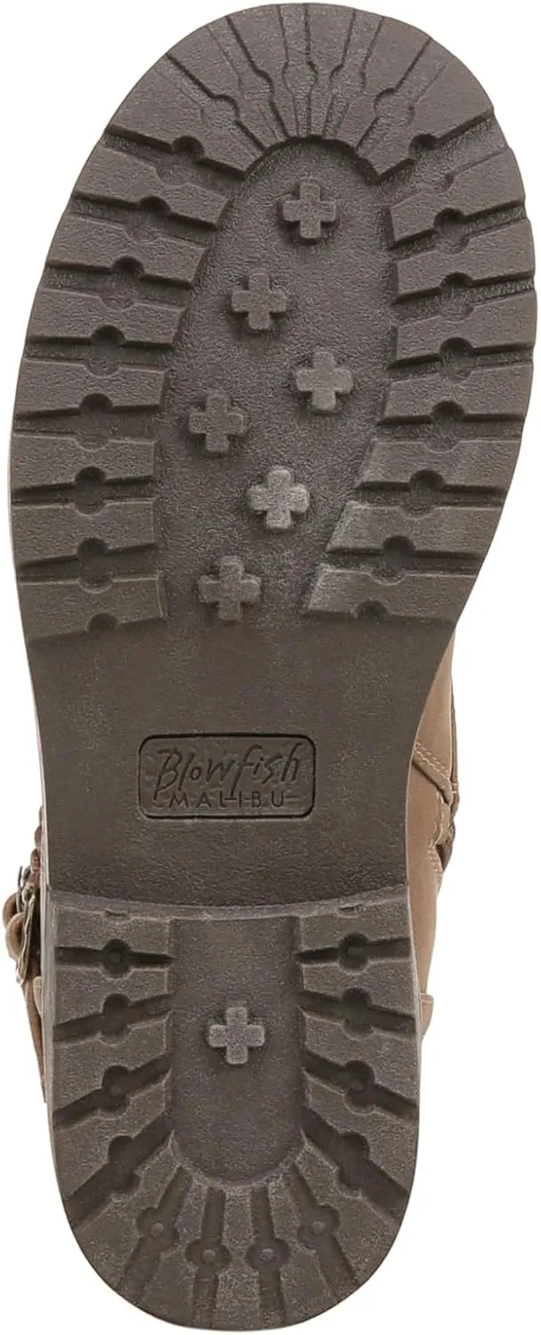 Blowfish Malibu Girl's Rayana-ki Side Zip Combat Boot