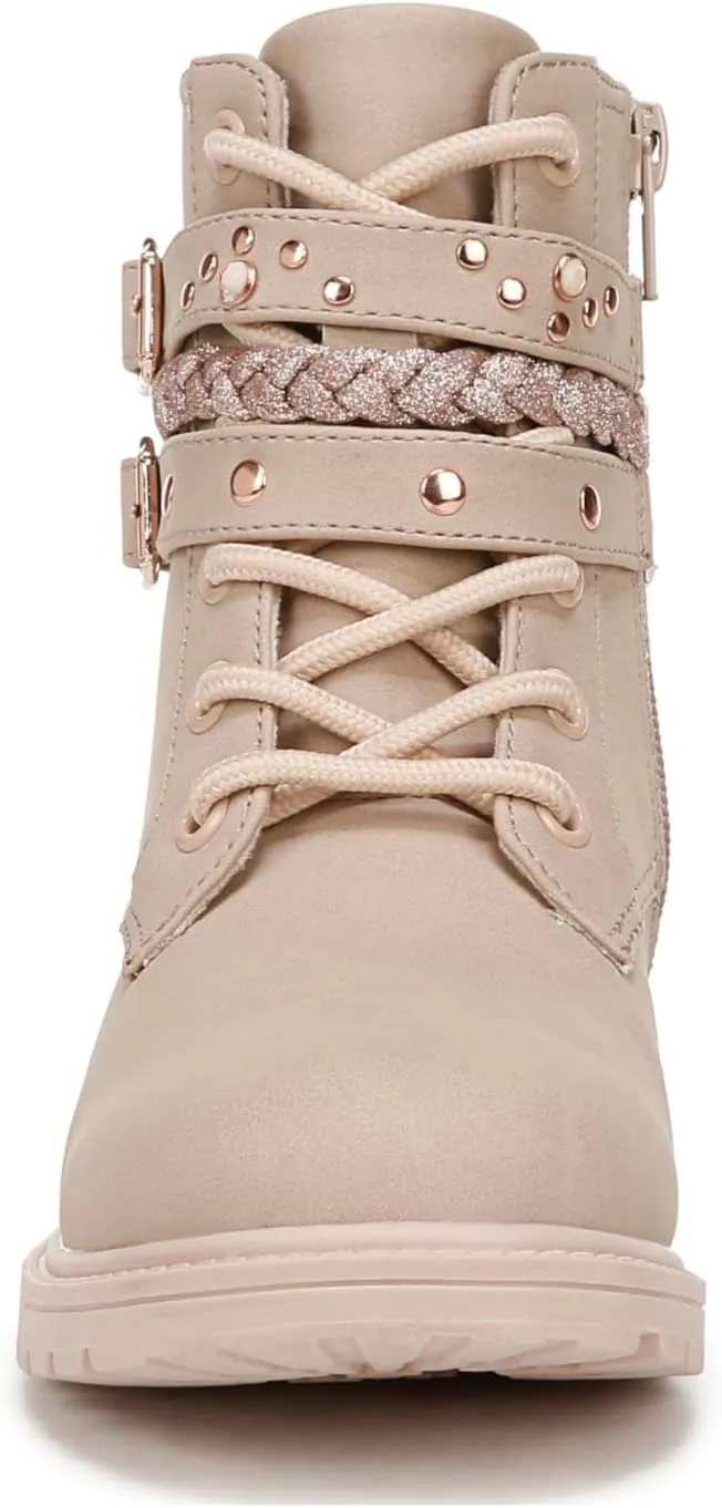 Blowfish Malibu Girl's Rayana-ki Side Zip Combat Boot