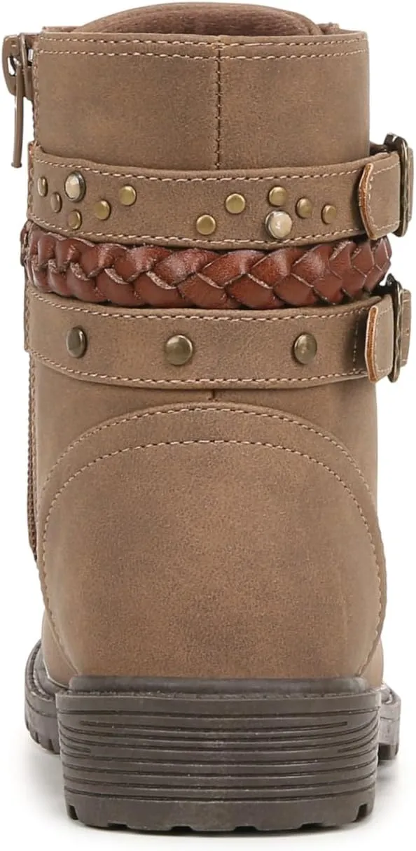 Blowfish Malibu Girl's Rayana-ki Side Zip Combat Boot