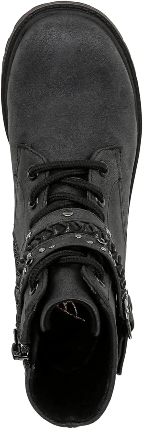 Blowfish Malibu Girl's Rayana-ki Side Zip Combat Boot