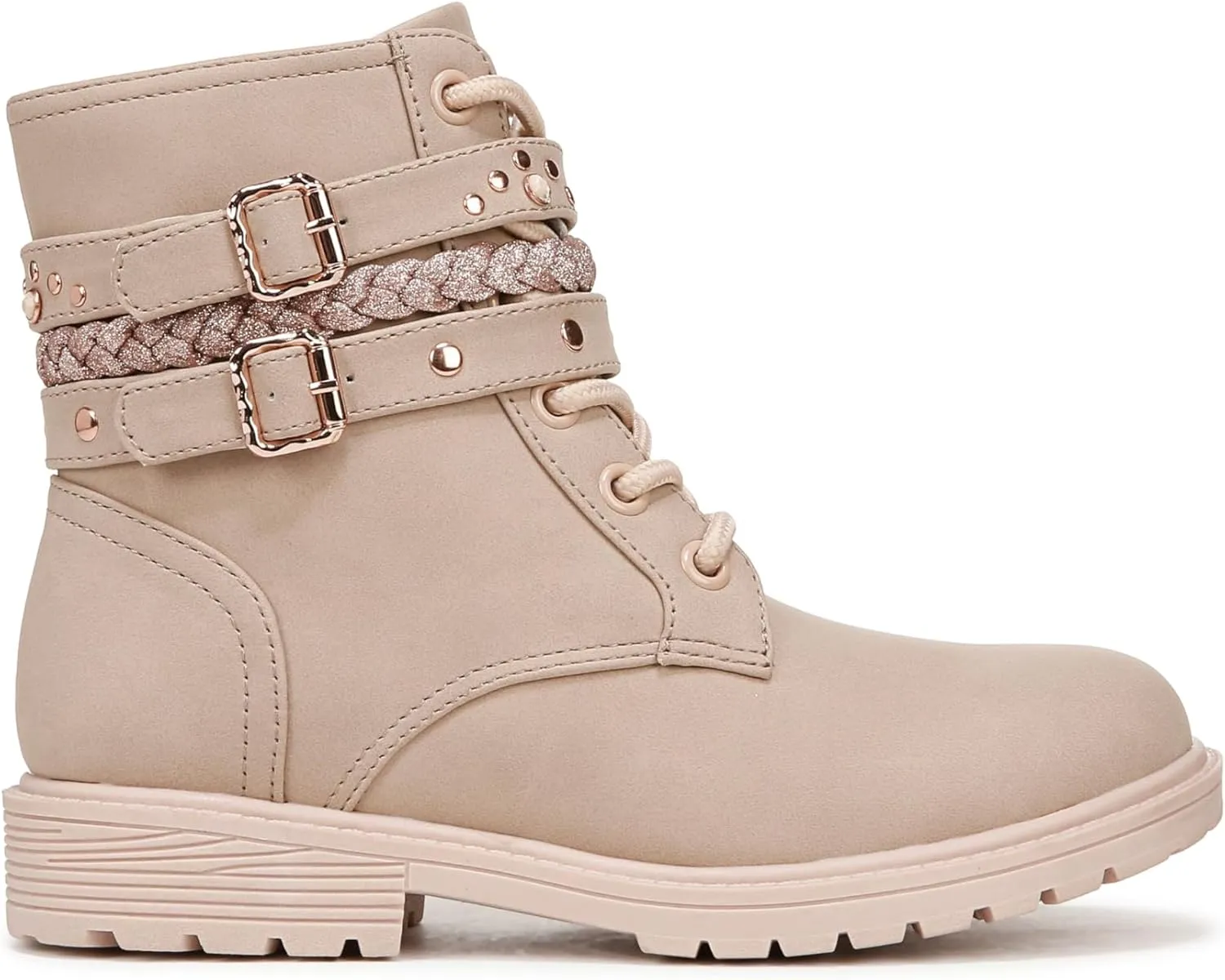 Blowfish Malibu Girl's Rayana-ki Side Zip Combat Boot