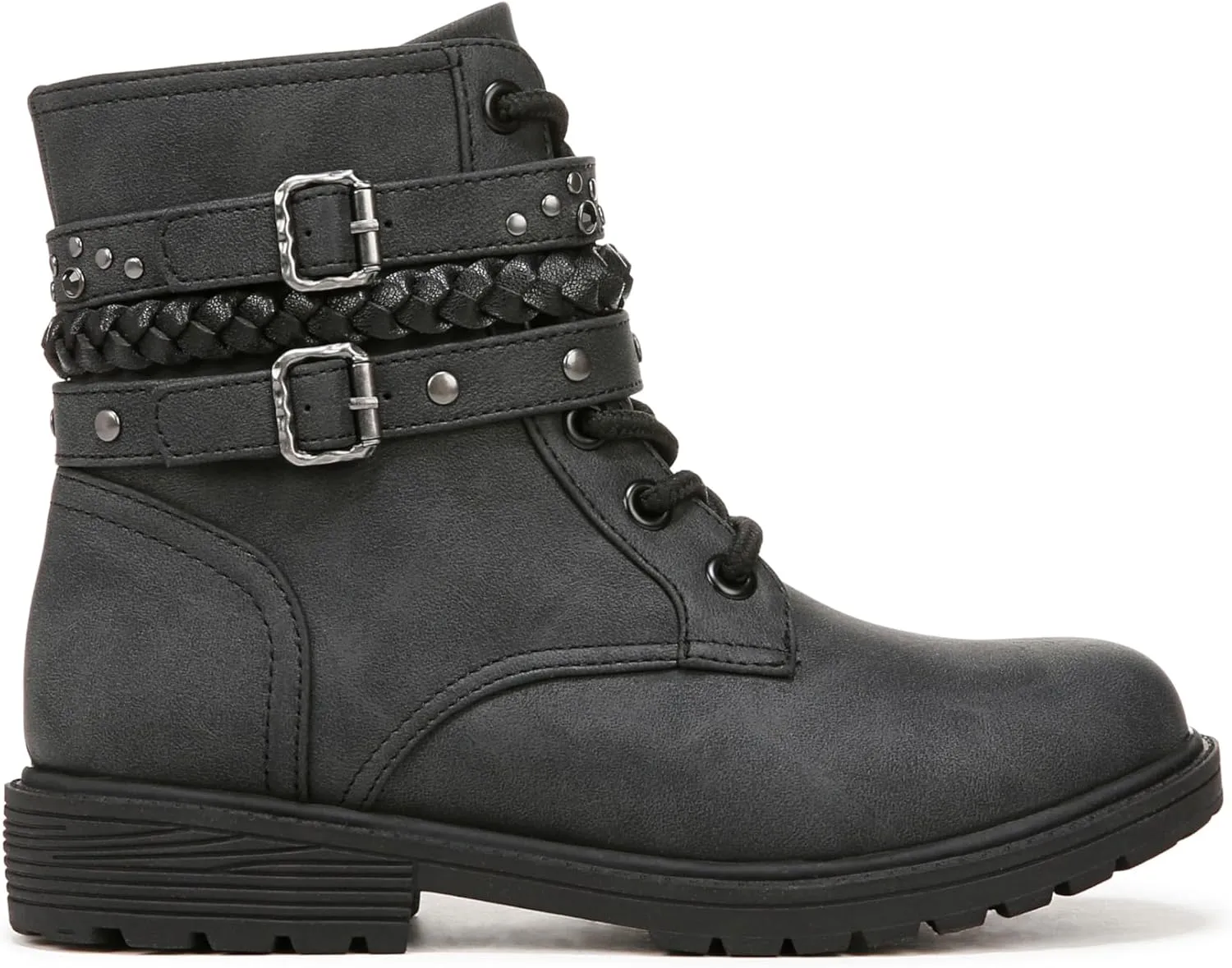 Blowfish Malibu Girl's Rayana-ki Side Zip Combat Boot