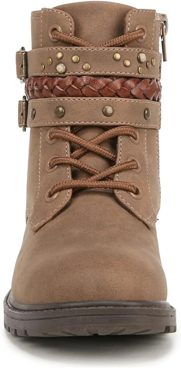Blowfish Malibu Girl's Rayana-ki Side Zip Combat Boot