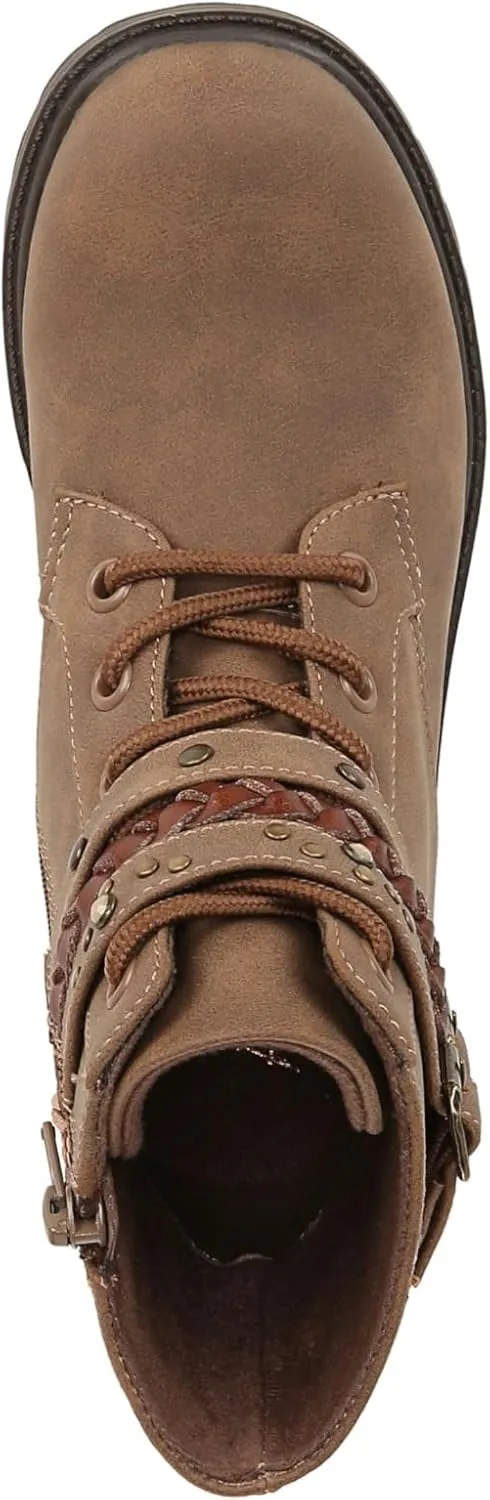 Blowfish Malibu Girl's Rayana-ki Side Zip Combat Boot