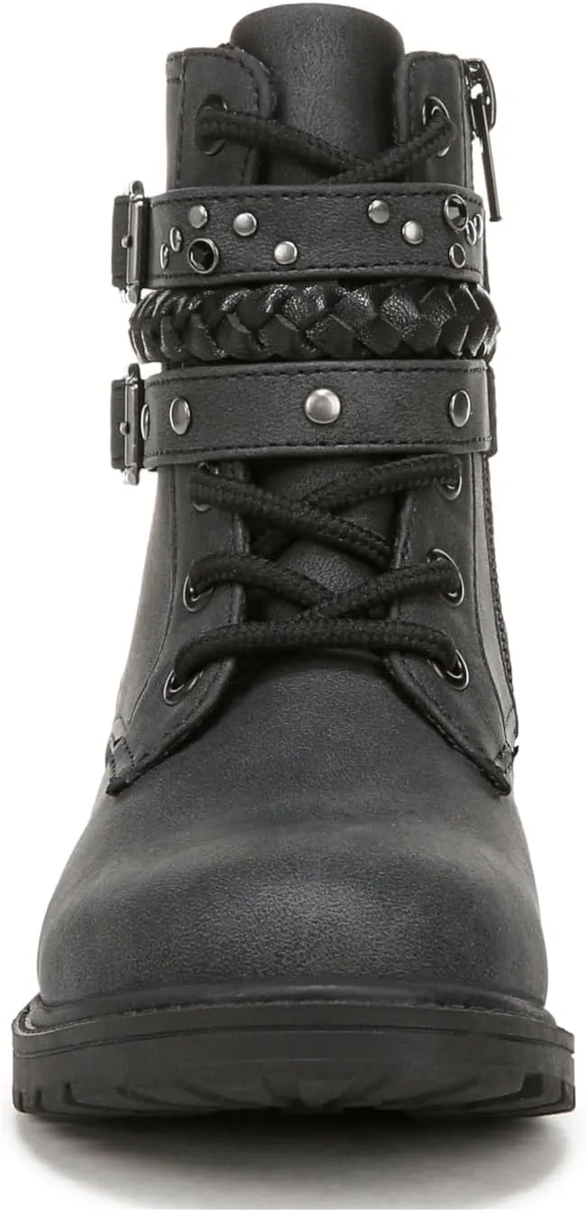 Blowfish Malibu Girl's Rayana-ki Side Zip Combat Boot