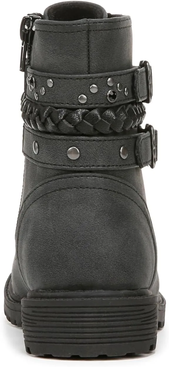 Blowfish Malibu Girl's Rayana-ki Side Zip Combat Boot