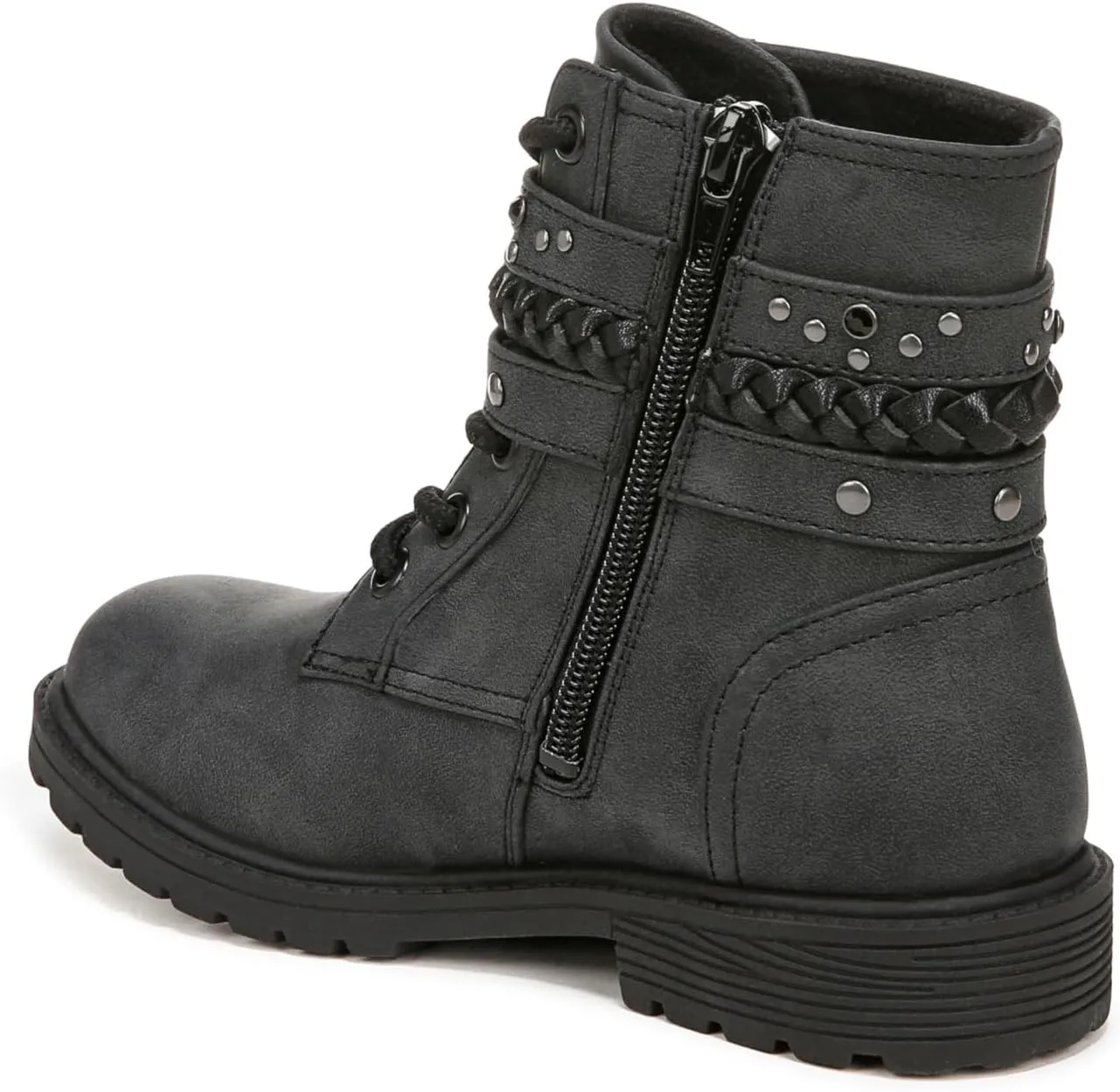 Blowfish Malibu Girl's Rayana-ki Side Zip Combat Boot