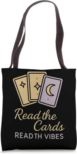 Boho Tarot Reader Moon Phase Spiritual Vibes Celestial Tarot Tote Bag