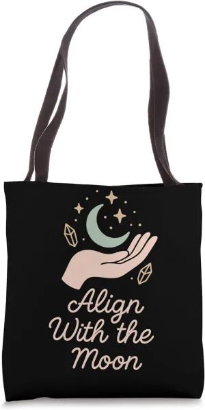 Boho Tarot Reader Moon Phase Spiritual Vibes Celestial Tarot Tote Bag