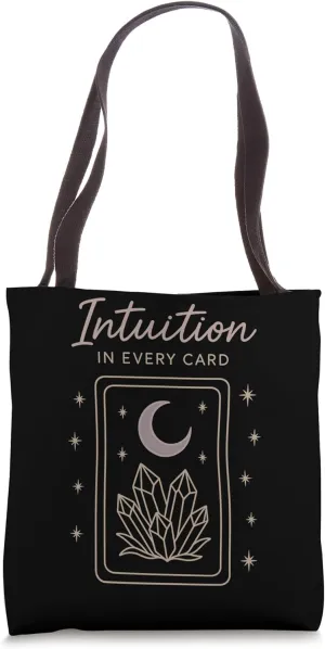 Boho Tarot Reader Moon Phase Spiritual Vibes Celestial Tarot Tote Bag