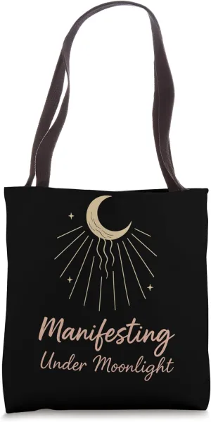 Boho Tarot Reader Moon Phase Spiritual Vibes Celestial Tarot Tote Bag
