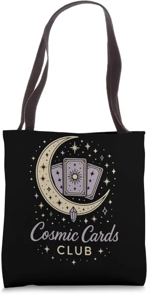 Boho Tarot Reader Moon Phase Spiritual Vibes Celestial Tarot Tote Bag
