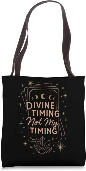Boho Tarot Reader Moon Phase Spiritual Vibes Celestial Tarot Tote Bag