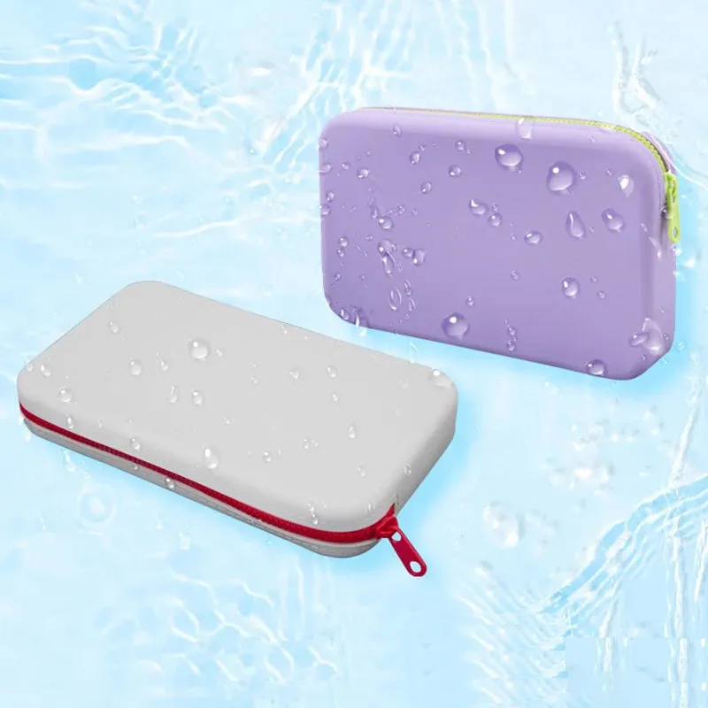 Bolsa de Mãos Quadrada de Silicone