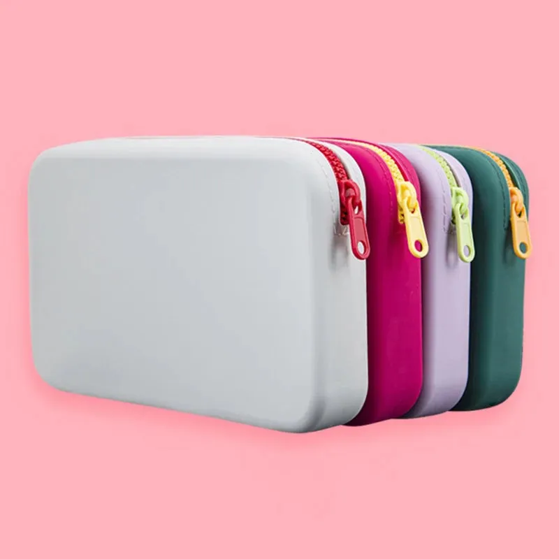 Bolsa de Mãos Quadrada de Silicone