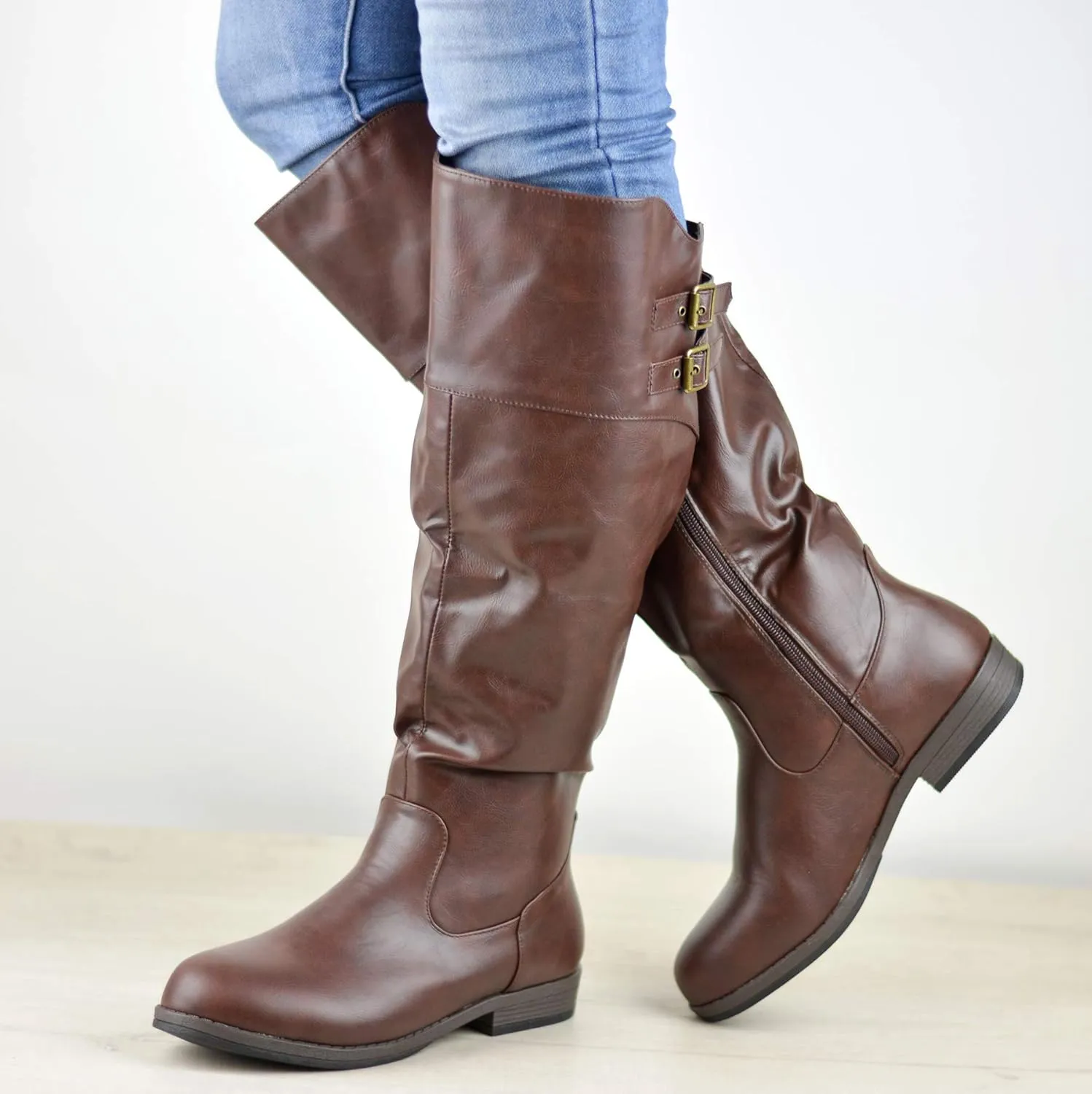 Brinley Co Women's Vega Knee High Boot
