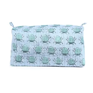 BUG BUTTI QUILTED TOILETRY POUCH