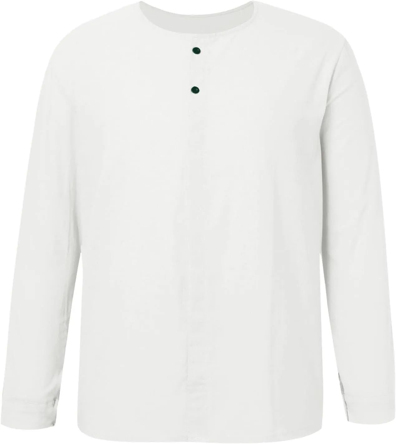 Button Down Linen Shirts for Men Casual Casual Long Sleeve Regular Fit Beach Shirts with Pocket Long Sleeve Tight