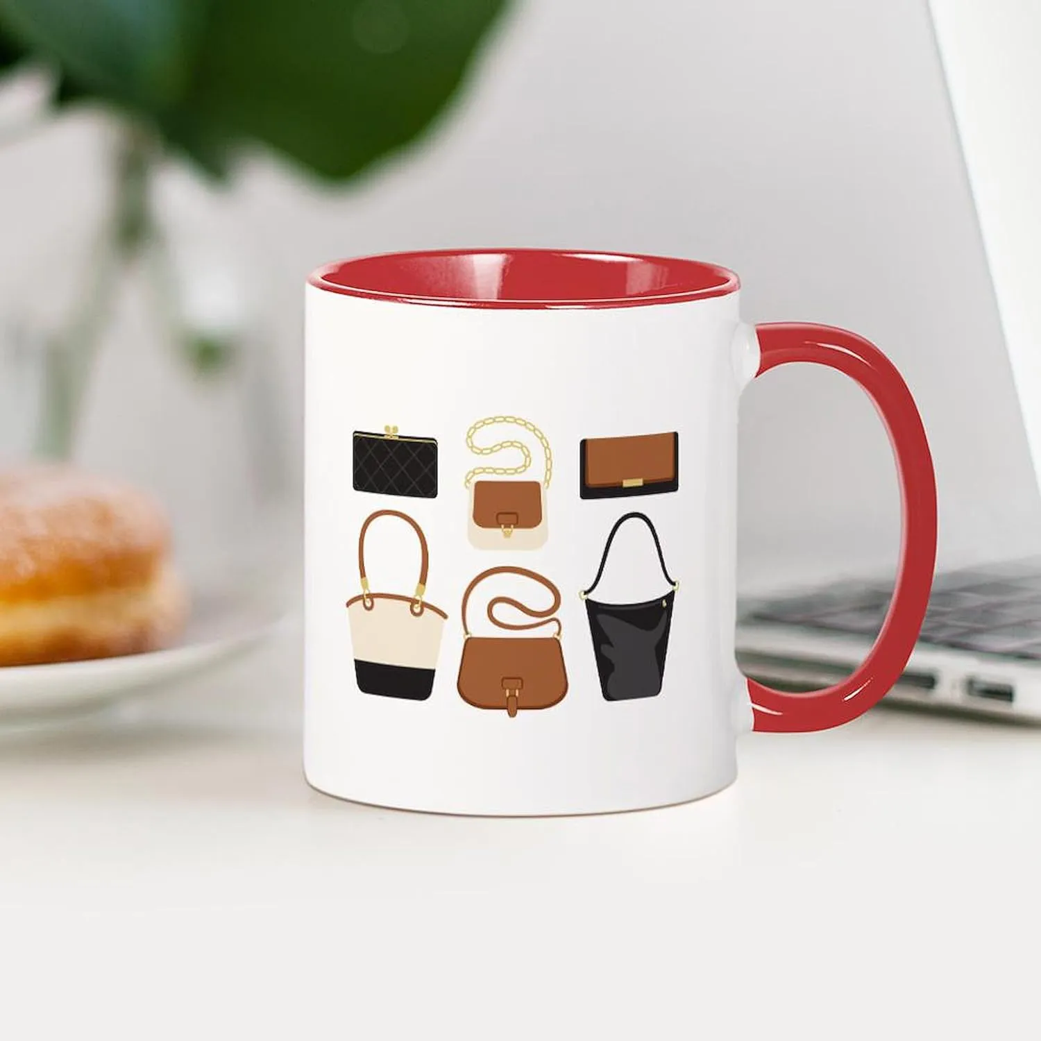 CafePress Womens Handbags Mugs 11 oz (325 ml) Ceramic Coffee Mug