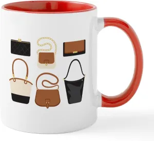CafePress Womens Handbags Mugs 11 oz (325 ml) Ceramic Coffee Mug