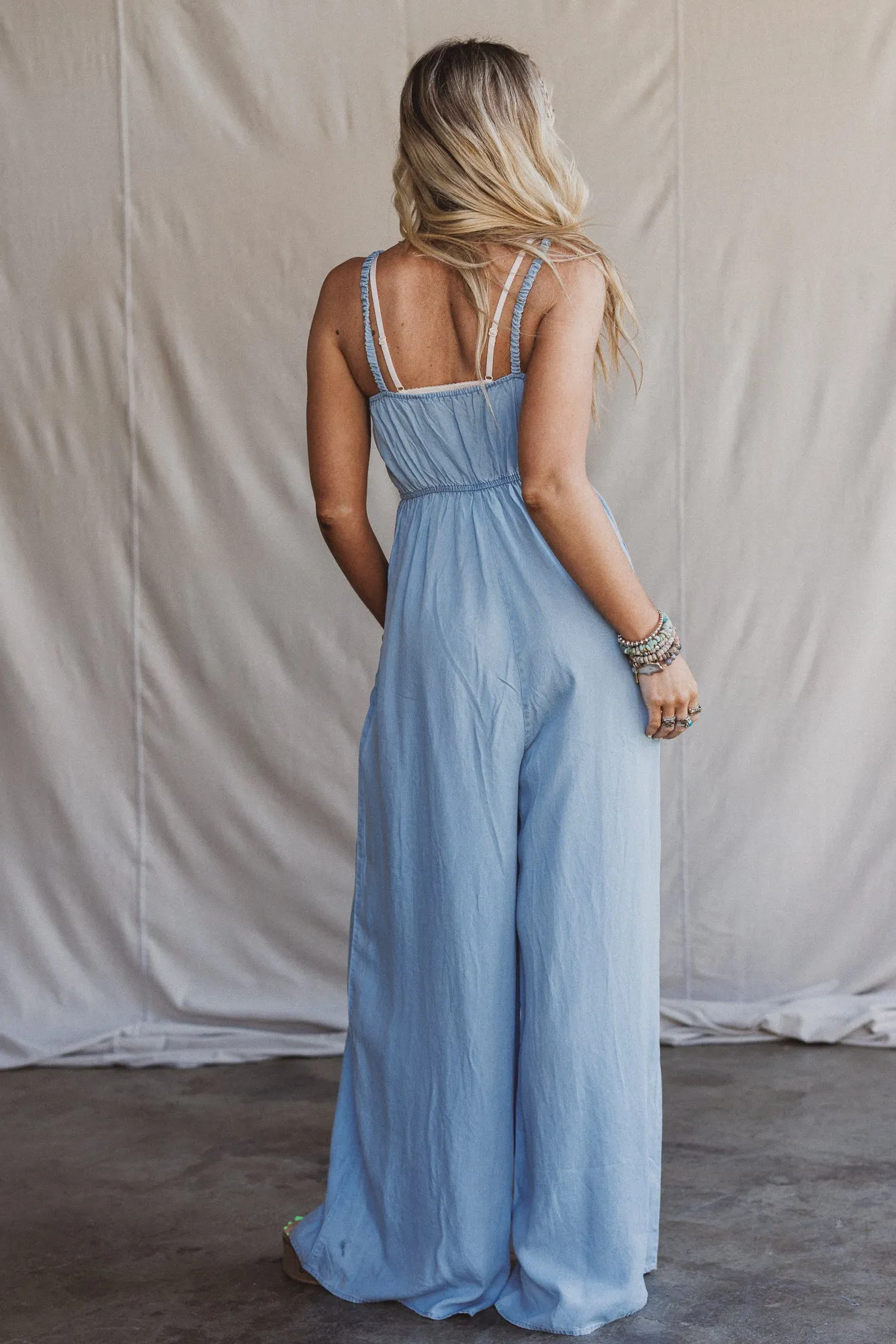 Calyssa Jumpsuit - Chambray