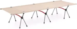 Camping Cot, Cots for Sleeping Camping Bed Folding Cot 300lb(Max Load) Double Layer Oxford Heavy Duty with Carry Bag for Home Outdoor Travel(Beige)