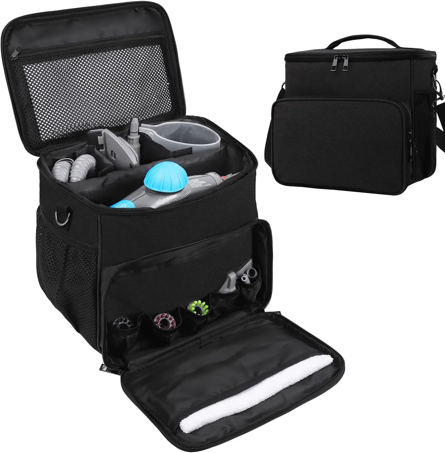 Carry Bag Compatible with Bissell SteamShot Hard Surface Steam Cleaner 39N7V/39N7A,Steam Cleaner Storage Bag（Bag Only）