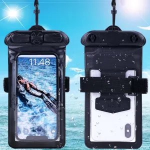Case Cover, Compatible with Elephone U Pro Black Waterproof Pouch Dry Bag (Not Screen Protector Film) New Version