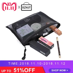 Casual Travel Cosmetic Bag Women Zipper Make Up