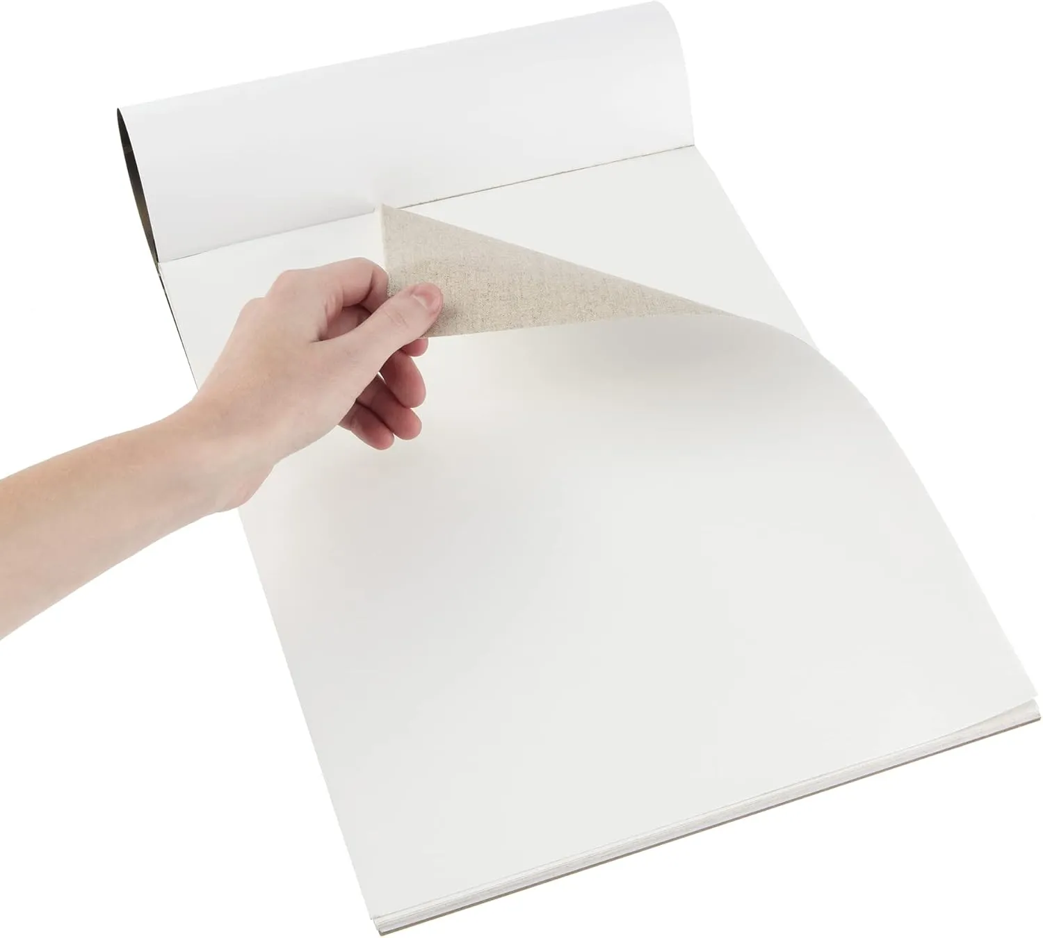 Centurion Deluxe Oil Primed Linen Pad (9x12 in) 10 Sheets per Pad –11 oz. No Bleed Pages, Lightweight, Easy to Travel Canvas Pad - Art Pad for Plein Air Painting