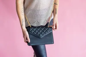 Chic Intuition Shoulder Bag - Black