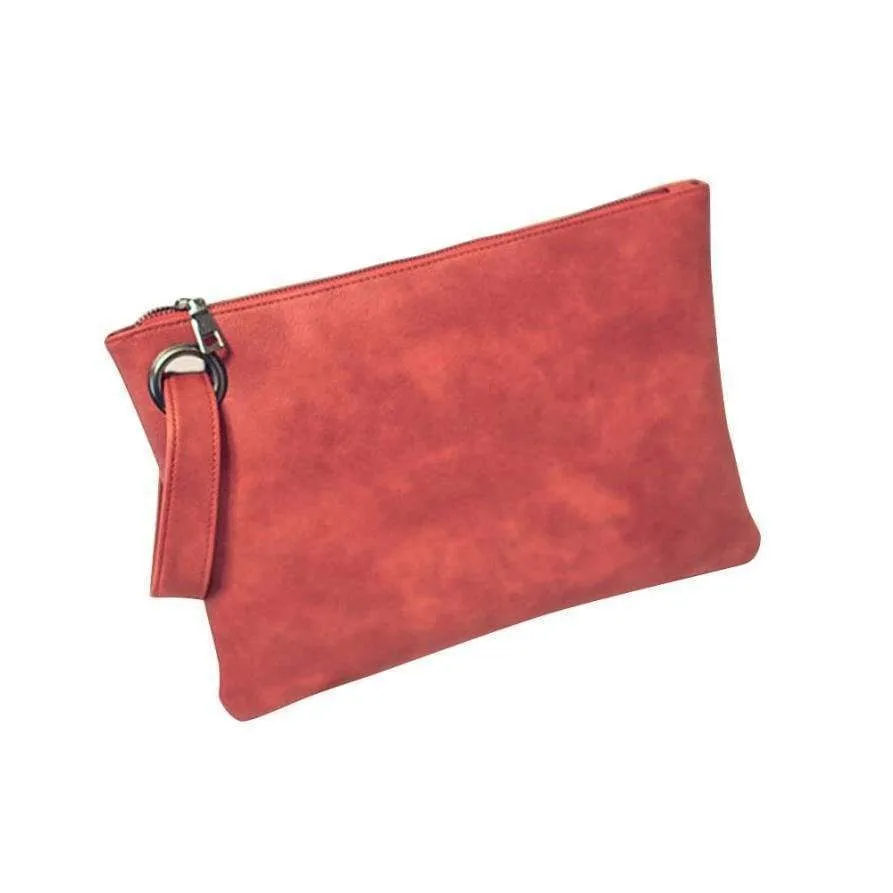 Clutch Bag Leather Envelope