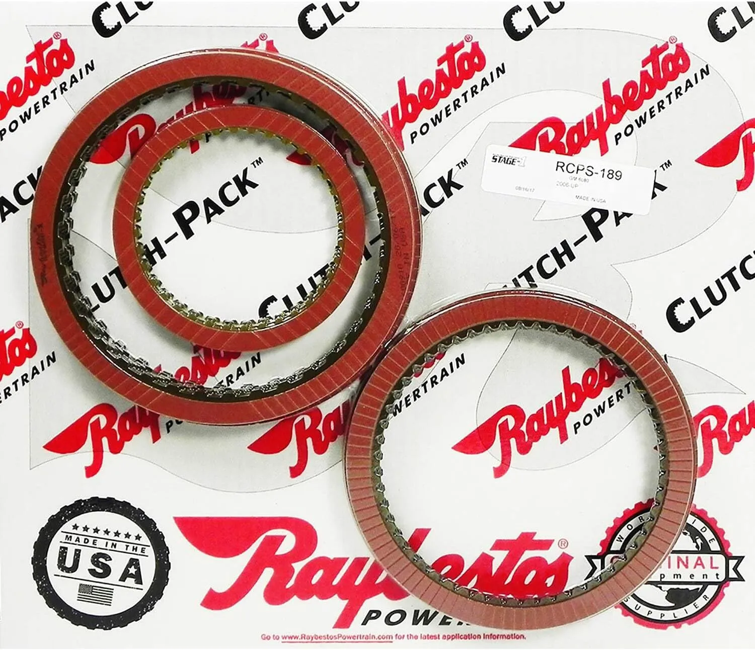 clutch pack Raybesto.s stage 1 red clutches performance 6l80 6l90 e Automatic transmission