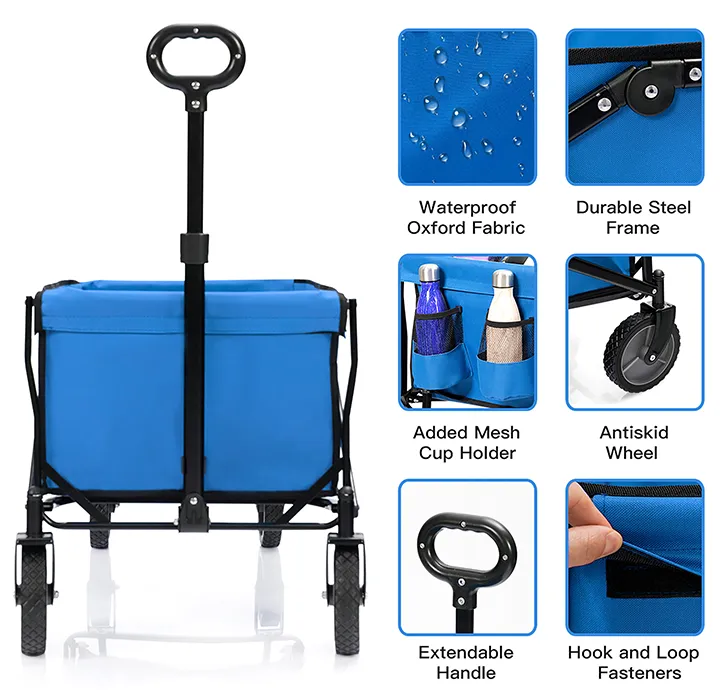 Collapsible Outdoor Utility Folding Wagon