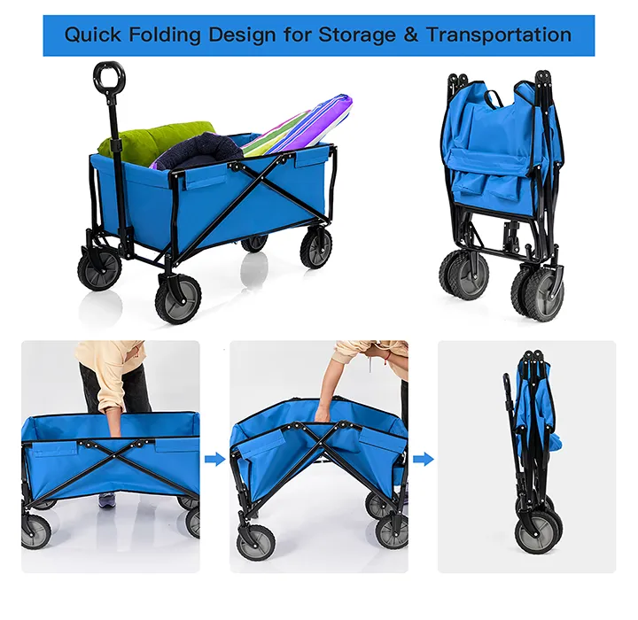 Collapsible Outdoor Utility Folding Wagon