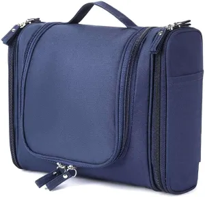 color blue Travel Toiletry Hanging Cosmetic Makeup Bag Organizer Large Capacity Bag Case-US Mikalo Makeup organizer Make up organizator Storage organizer Makeup drawer organizer