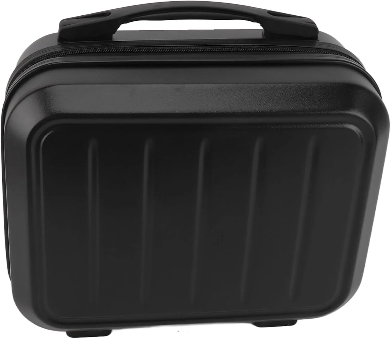 Cosmetic Bag, Durable Delicate ABS Travel Cosmetic Case 14in Portable for Travel, Greenish Blue