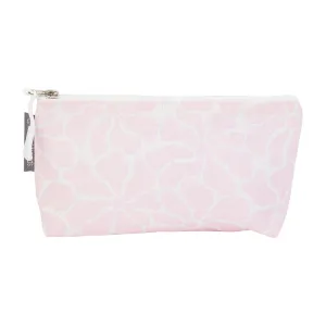 Cosmetic Bag - Linen - Small - Pink Petal Floral