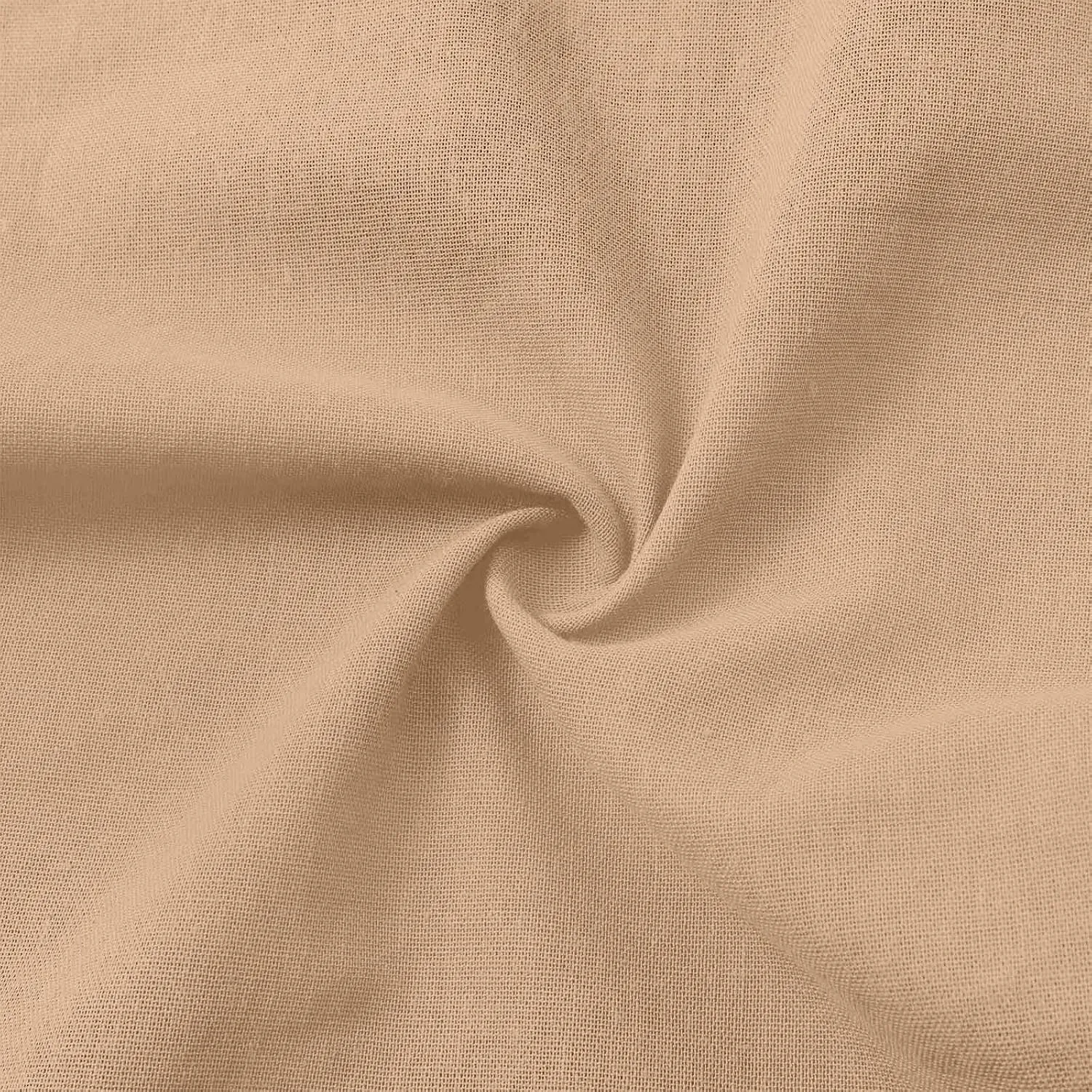 Cotton Linen Pants Summer Capri Pants for Women Straight Wide Leg Cropped Trousers with Elastic Drawstring Waist