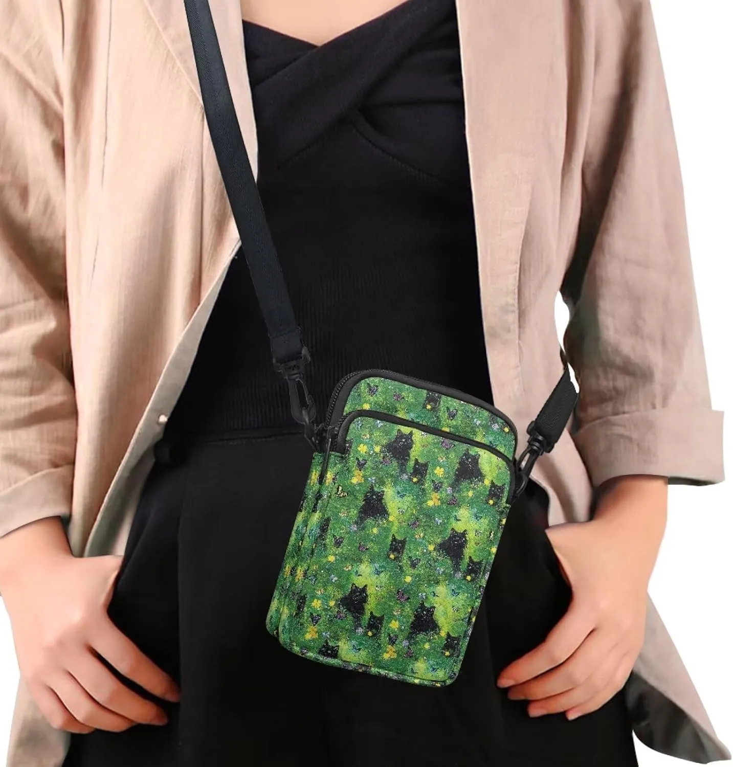 Crossbody Purses for Women with Adjustable Strap Mini Over Shoulder Handbag Purse Wallet Phone Bag