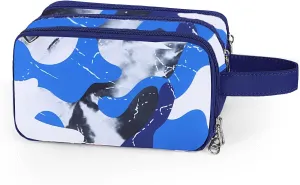 Cute Kids Toiletry Bag for Boys, Toddler Travel Makeup Bag Cosmetic Bag for Toddler Boys Gift