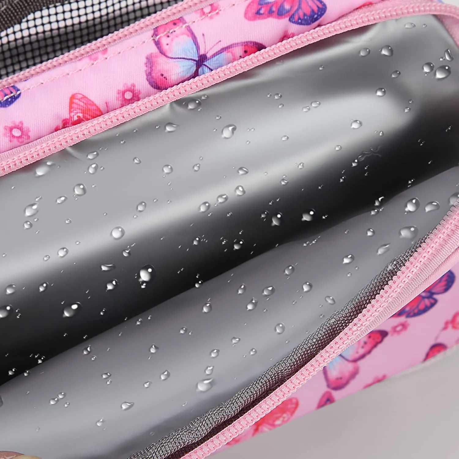Cute Kids Toiletry Bag for Girls, Toddler Travel Makeup Bag Cosmetic Bag for Toddler Girls Gift