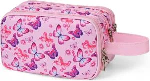 Cute Kids Toiletry Bag for Girls, Toddler Travel Makeup Bag Cosmetic Bag for Toddler Girls Gift