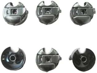 Cutex Pack of 6 Bobbin Cases Compatible Part Number #52237NBL for Industrial Sewing Machine JUKI CONSEW