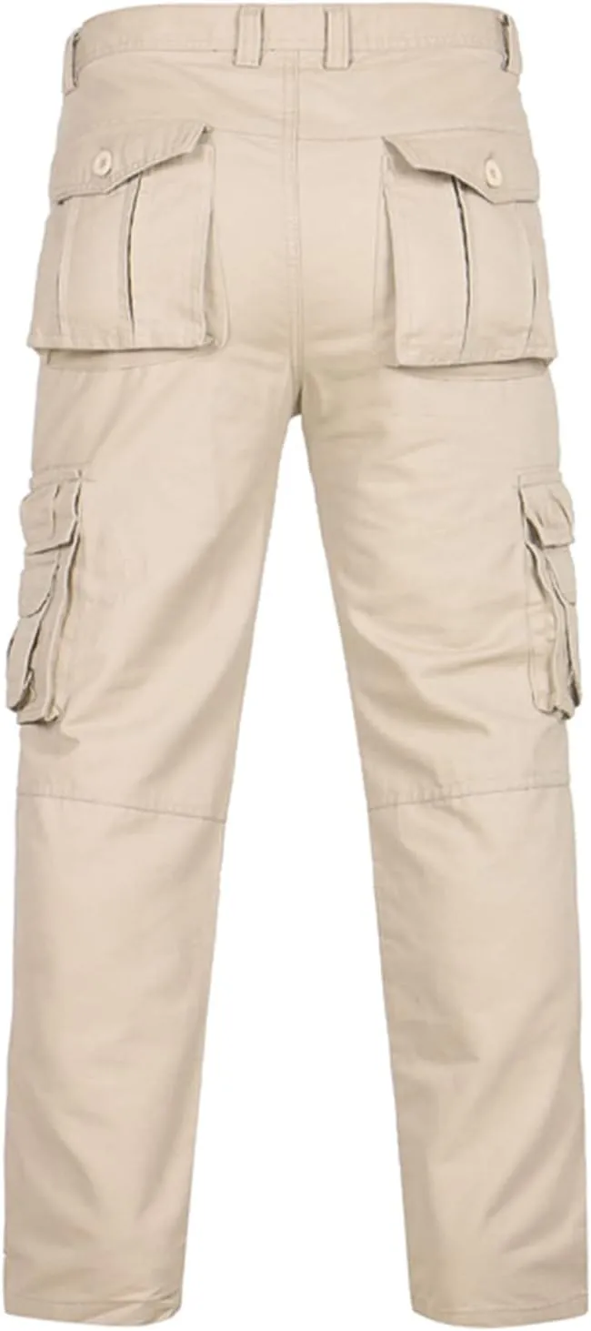 Dademeo Tactical Cargo Pants for Men Stretch Relaxed Fit Outdoor Work Pants Military Ripstop Casual Combat Assault Trousers
