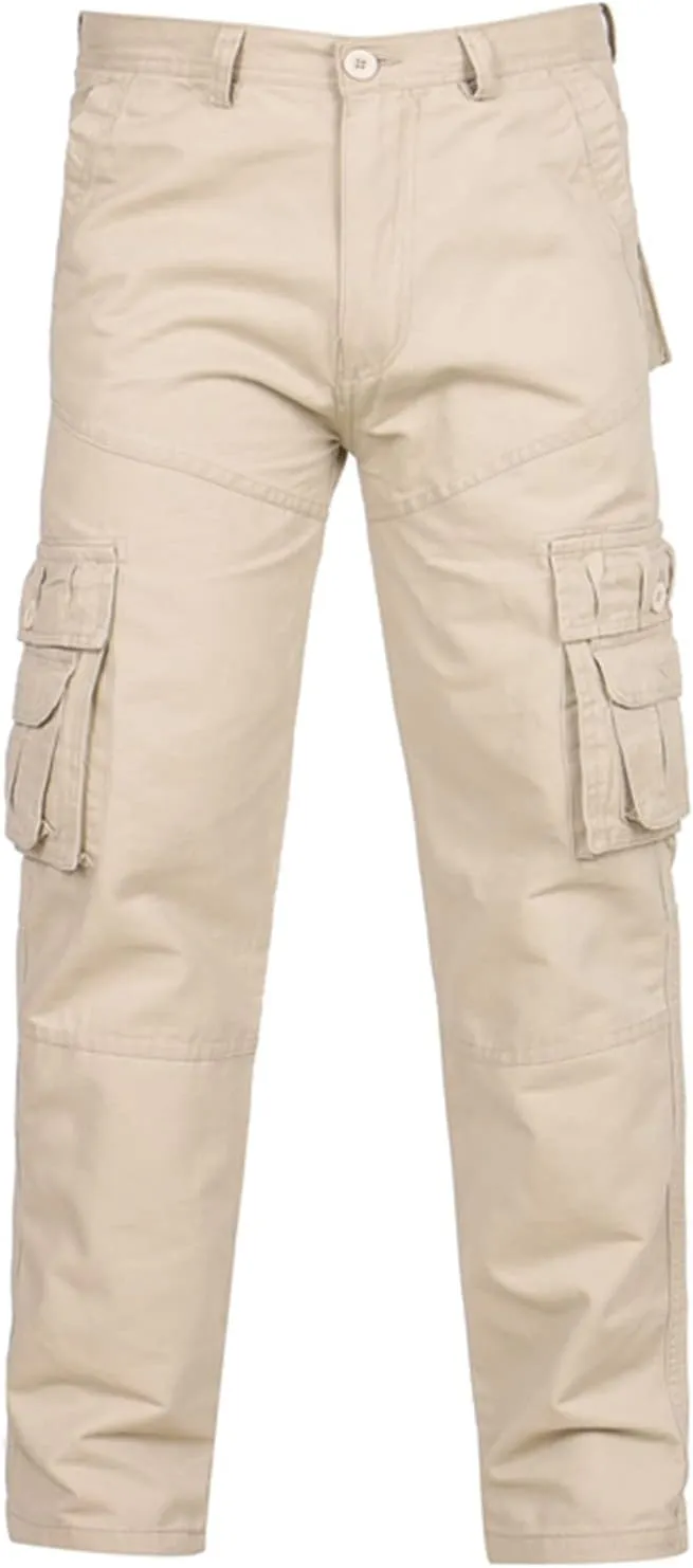 Dademeo Tactical Cargo Pants for Men Stretch Relaxed Fit Outdoor Work Pants Military Ripstop Casual Combat Assault Trousers