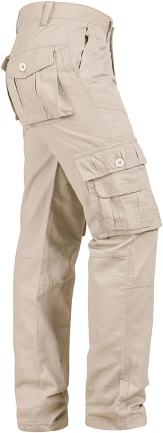 Dademeo Tactical Cargo Pants for Men Stretch Relaxed Fit Outdoor Work Pants Military Ripstop Casual Combat Assault Trousers